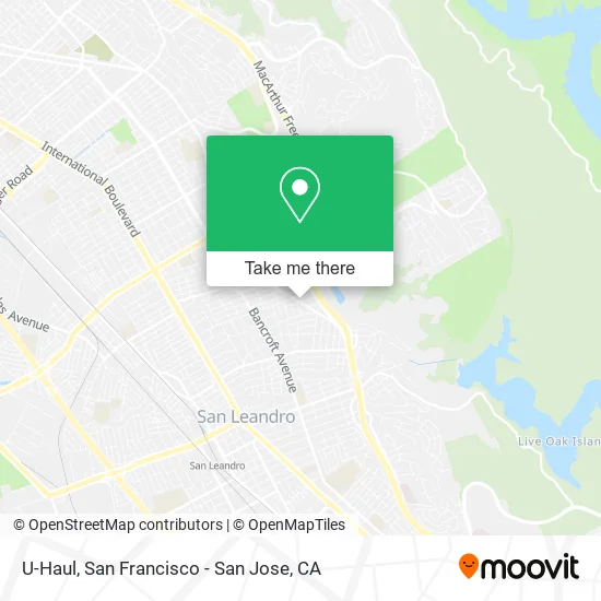 Mapa de U-Haul
