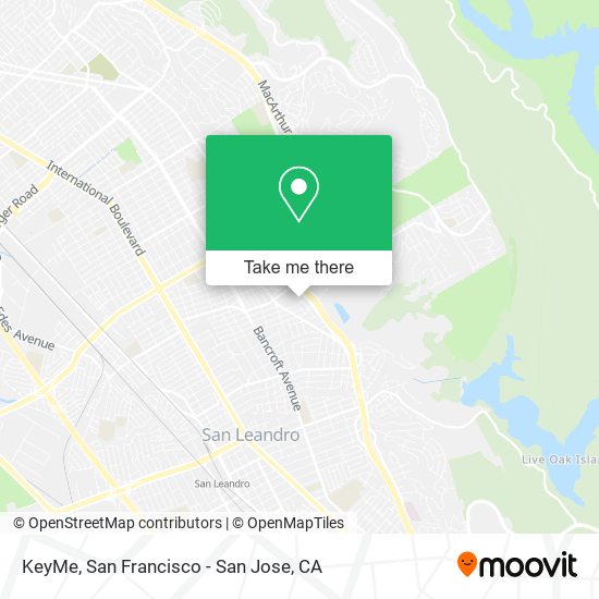 Mapa de KeyMe