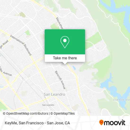 KeyMe map