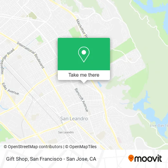 Mapa de Gift Shop