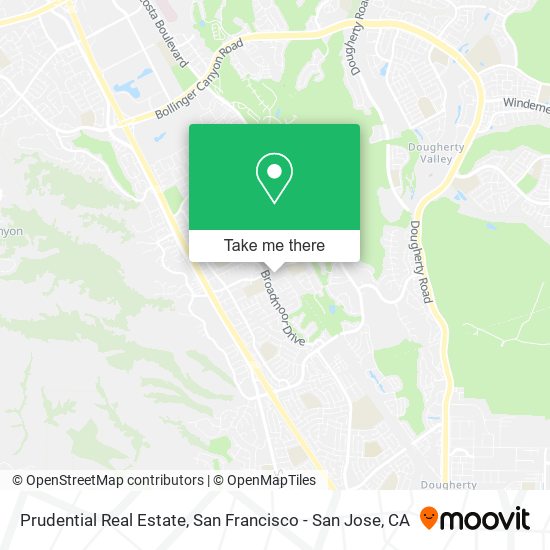 Prudential Real Estate map