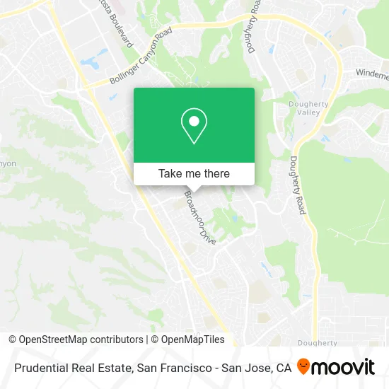 Prudential Real Estate map