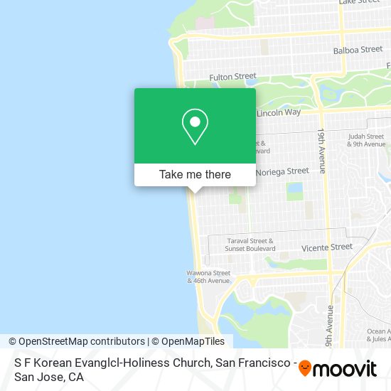 S F Korean Evanglcl-Holiness Church map