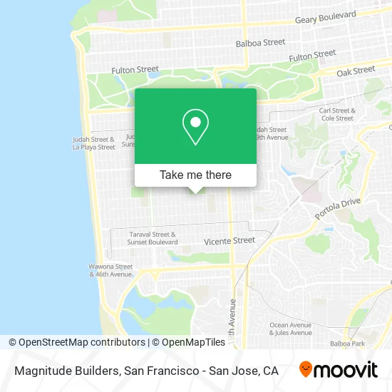 Mapa de Magnitude Builders