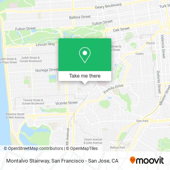 Mapa de Montalvo Stairway
