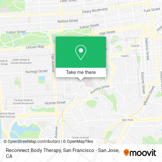 Reconnect Body Therapy map