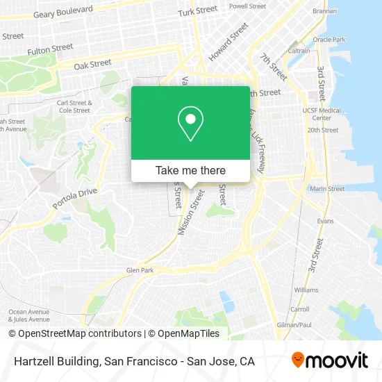 Mapa de Hartzell Building