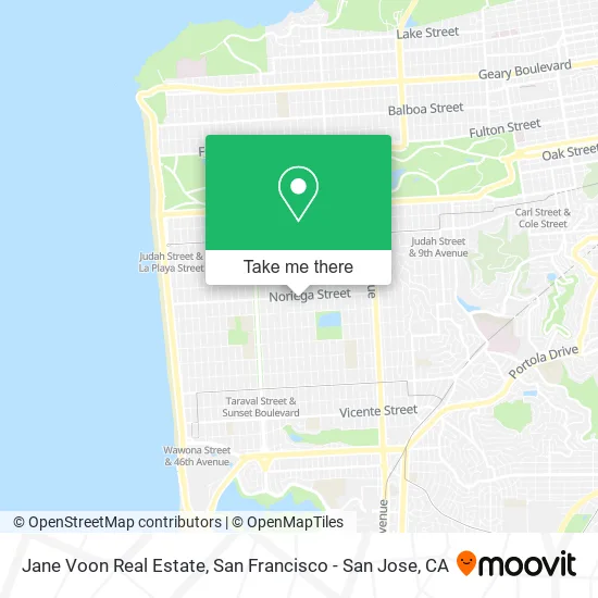Mapa de Jane Voon Real Estate