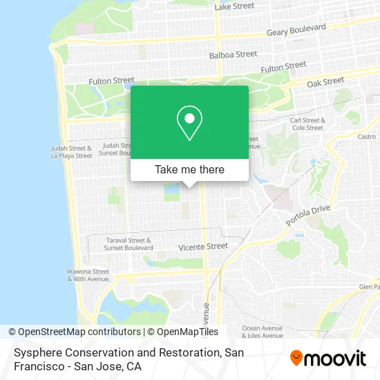 Sysphere Conservation and Restoration map