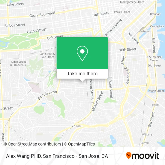 Mapa de Alex Wang PHD