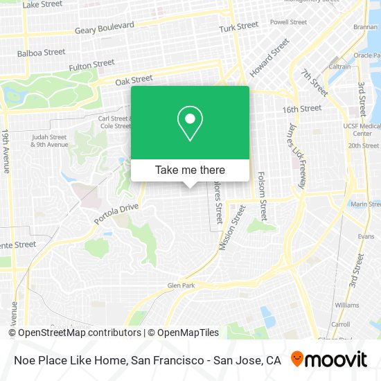 Mapa de Noe Place Like Home