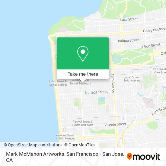 Mapa de Mark McMahon Artworks
