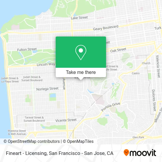 Fineart - Licensing map