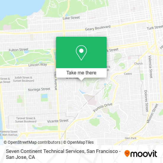 Seven Continent Technical Services map