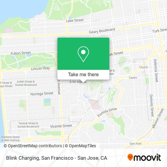 Mapa de Blink Charging