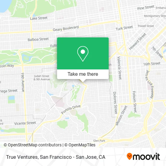 True Ventures map