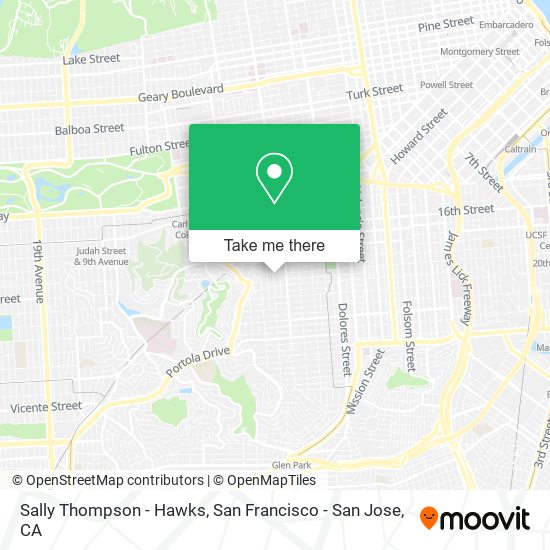 Sally Thompson - Hawks map