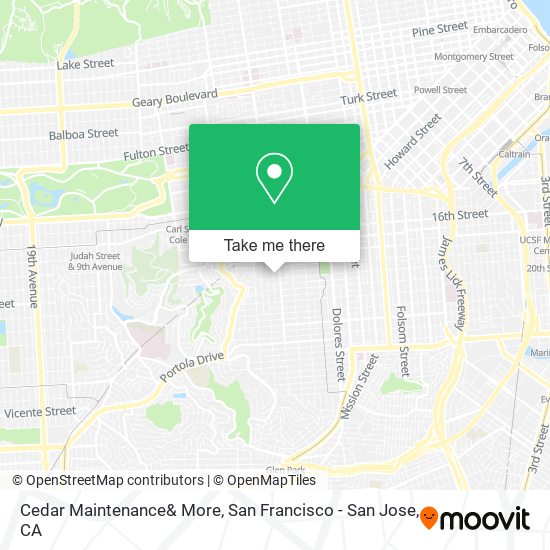 Cedar Maintenance& More map