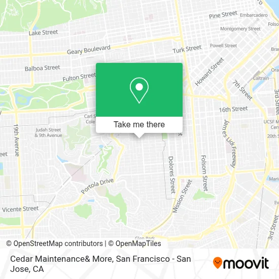 Cedar Maintenance& More map