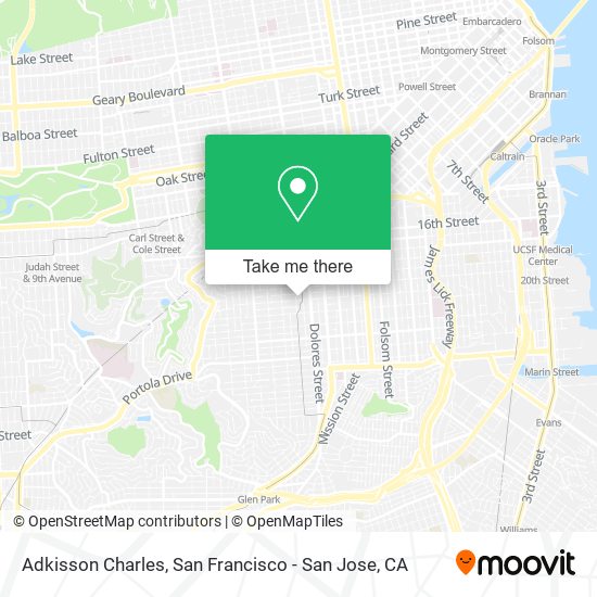 Mapa de Adkisson Charles