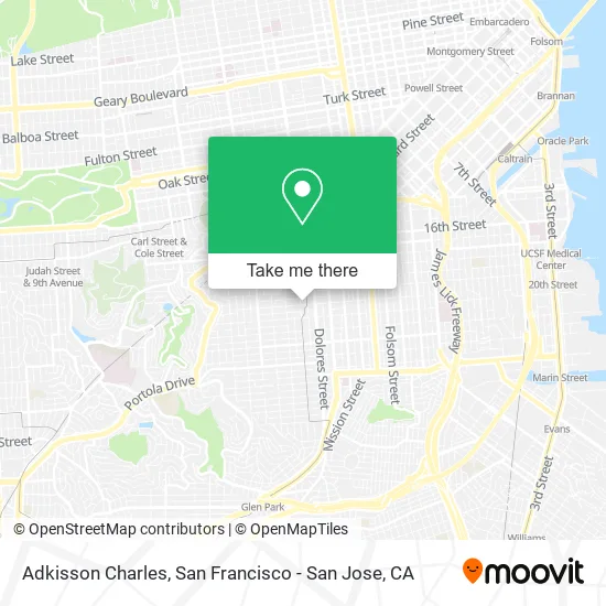 Mapa de Adkisson Charles