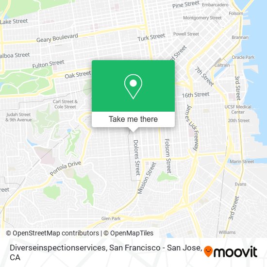 Mapa de Diverseinspectionservices