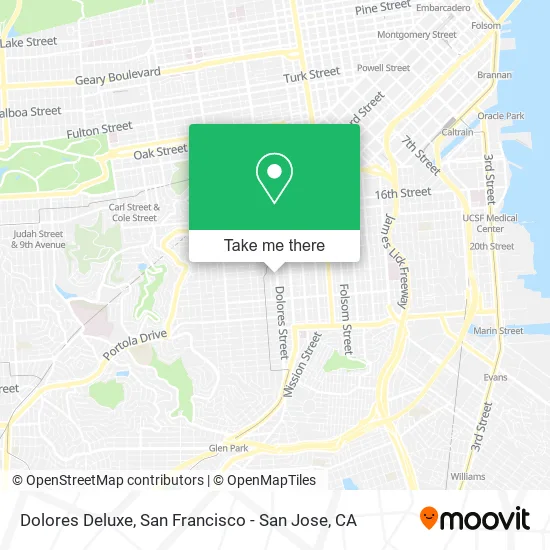 Mapa de Dolores Deluxe