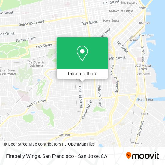 Mapa de Firebelly Wings