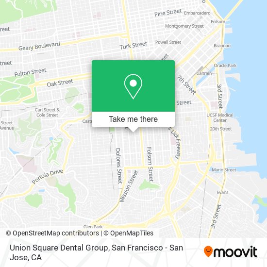 Union Square Dental Group map