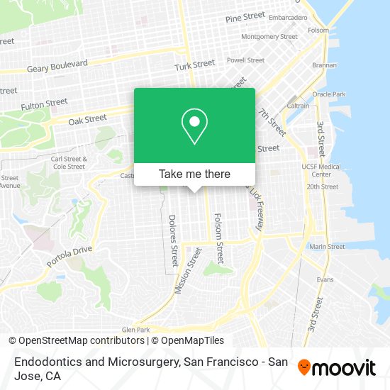 Endodontics and Microsurgery map