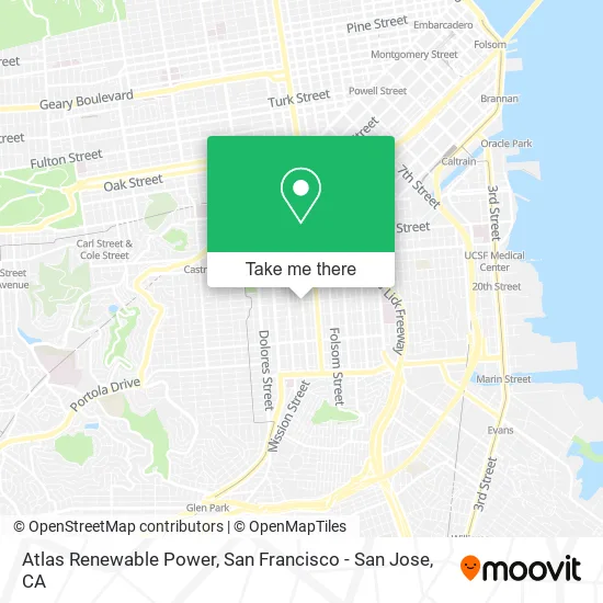 Atlas Renewable Power map