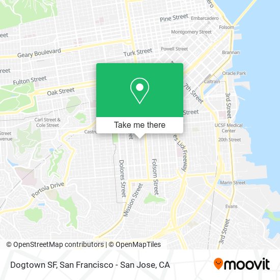 Dogtown SF map