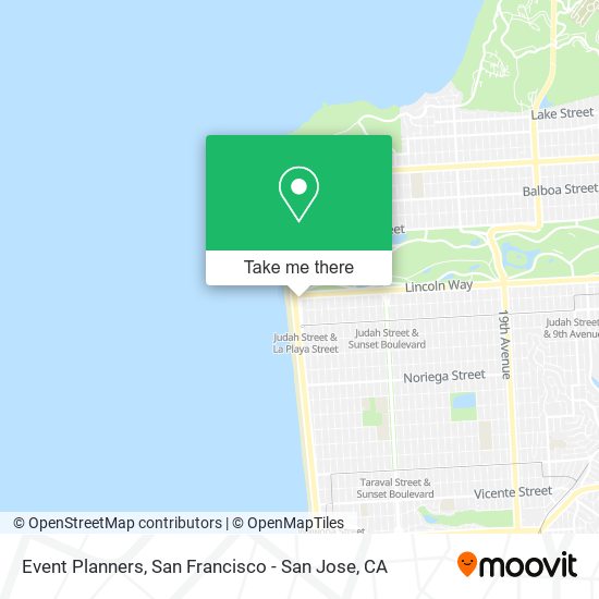 Mapa de Event Planners