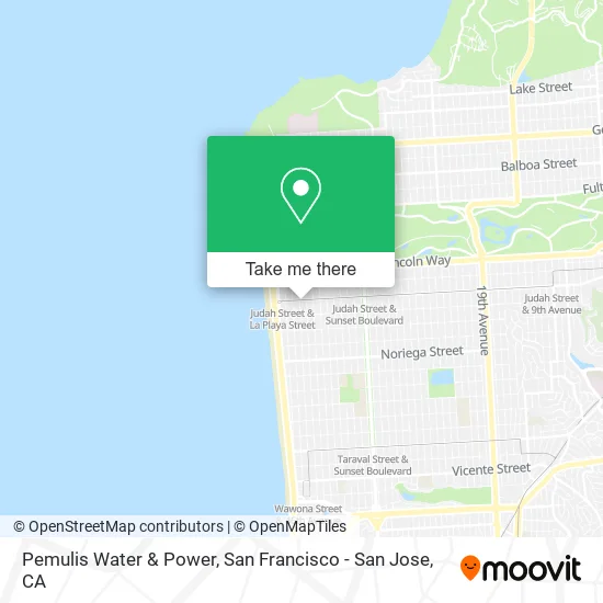Mapa de Pemulis Water & Power