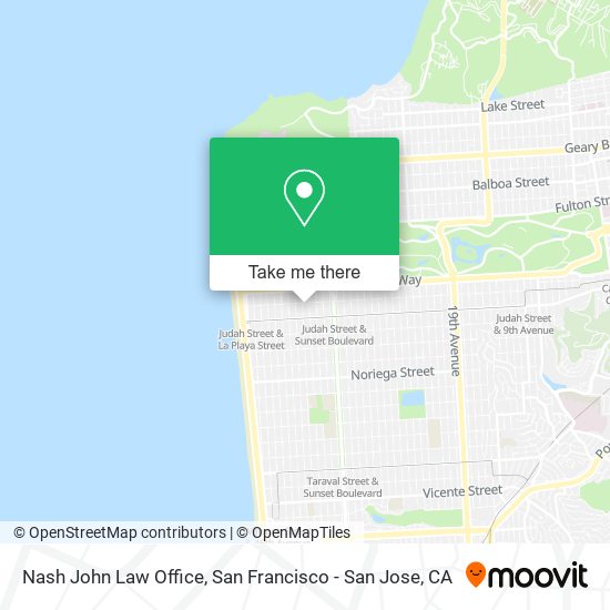 Nash John Law Office map
