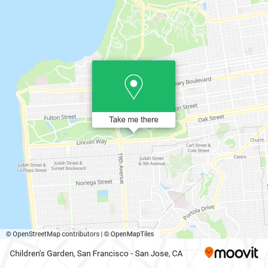 Children's Garden map