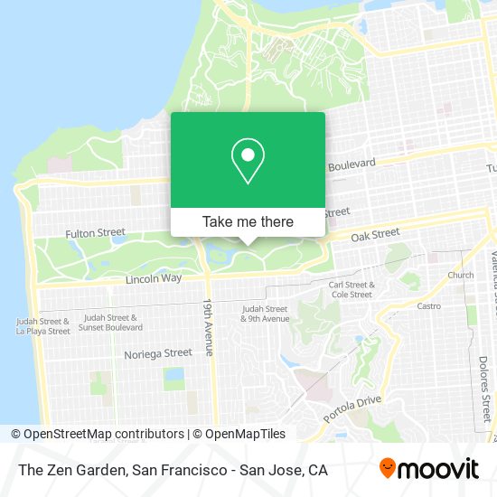Mapa de The Zen Garden