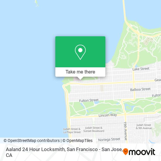 Mapa de Aaland 24 Hour Locksmith