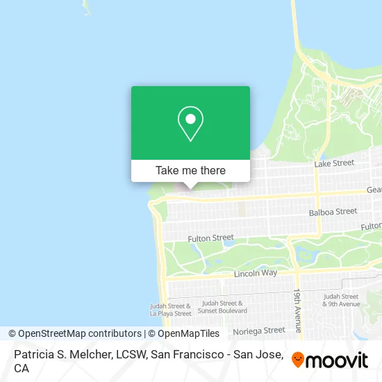 Mapa de Patricia S. Melcher, LCSW