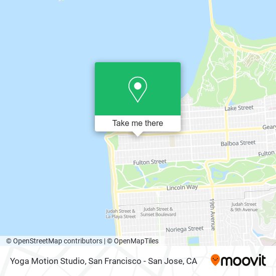 Yoga Motion Studio map