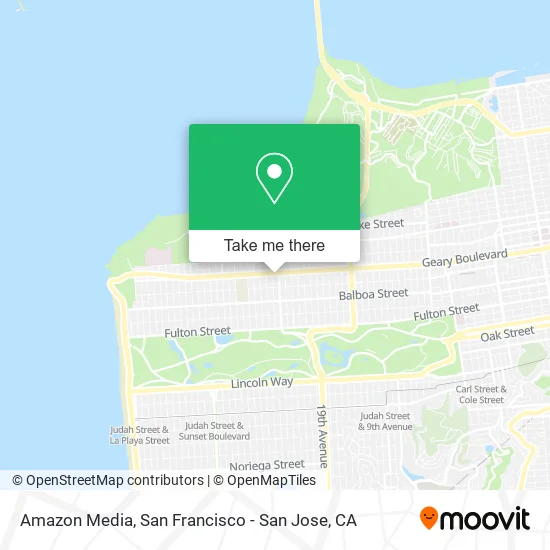 Amazon Media map