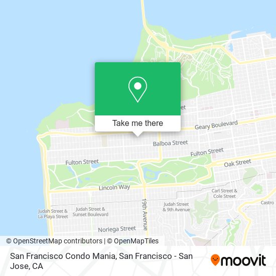 San Francisco Condo Mania map