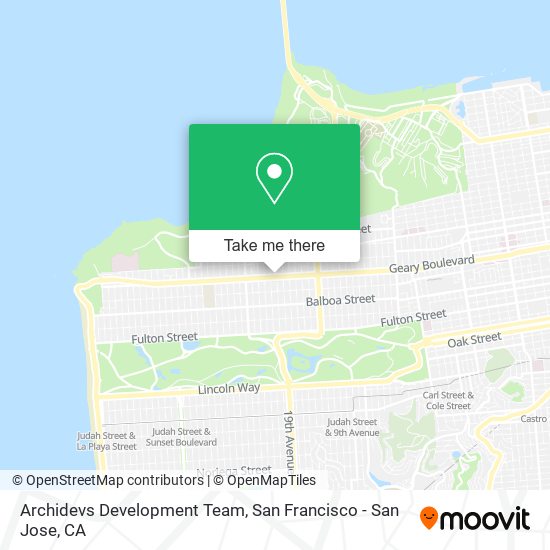 Archidevs Development Team map