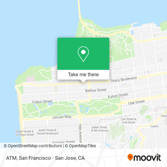 Mapa de ATM