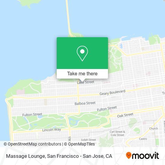 Massage Lounge map