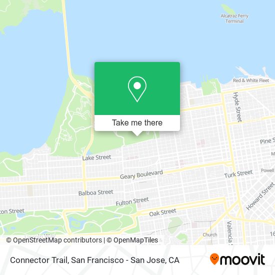 Mapa de Connector Trail