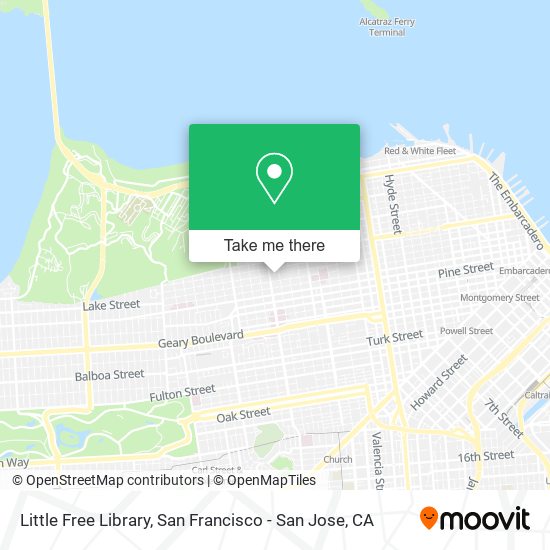 Little Free Library map