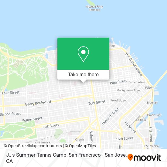 Mapa de JJ's Summer Tennis Camp