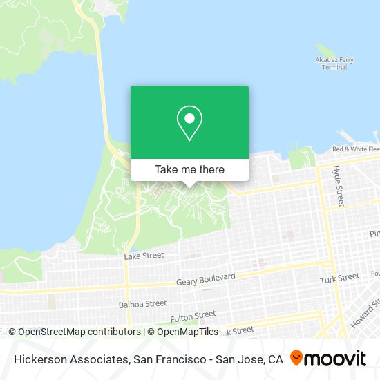 Hickerson Associates map