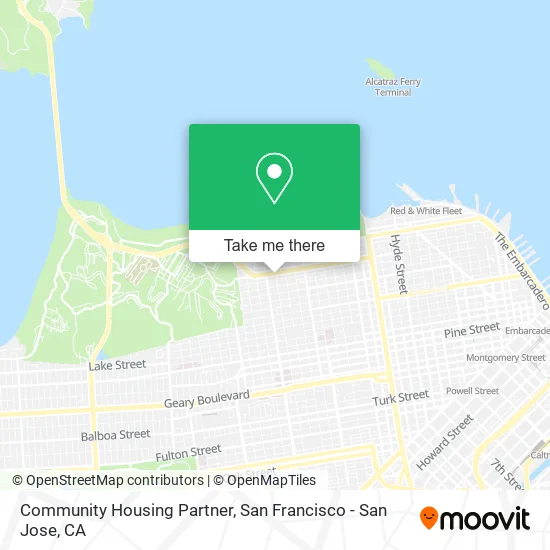 Mapa de Community Housing Partner